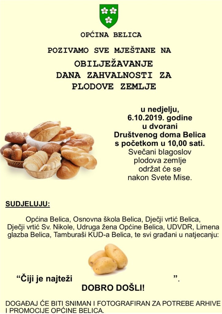 PLAKAT PLODOVI JESENI 2019